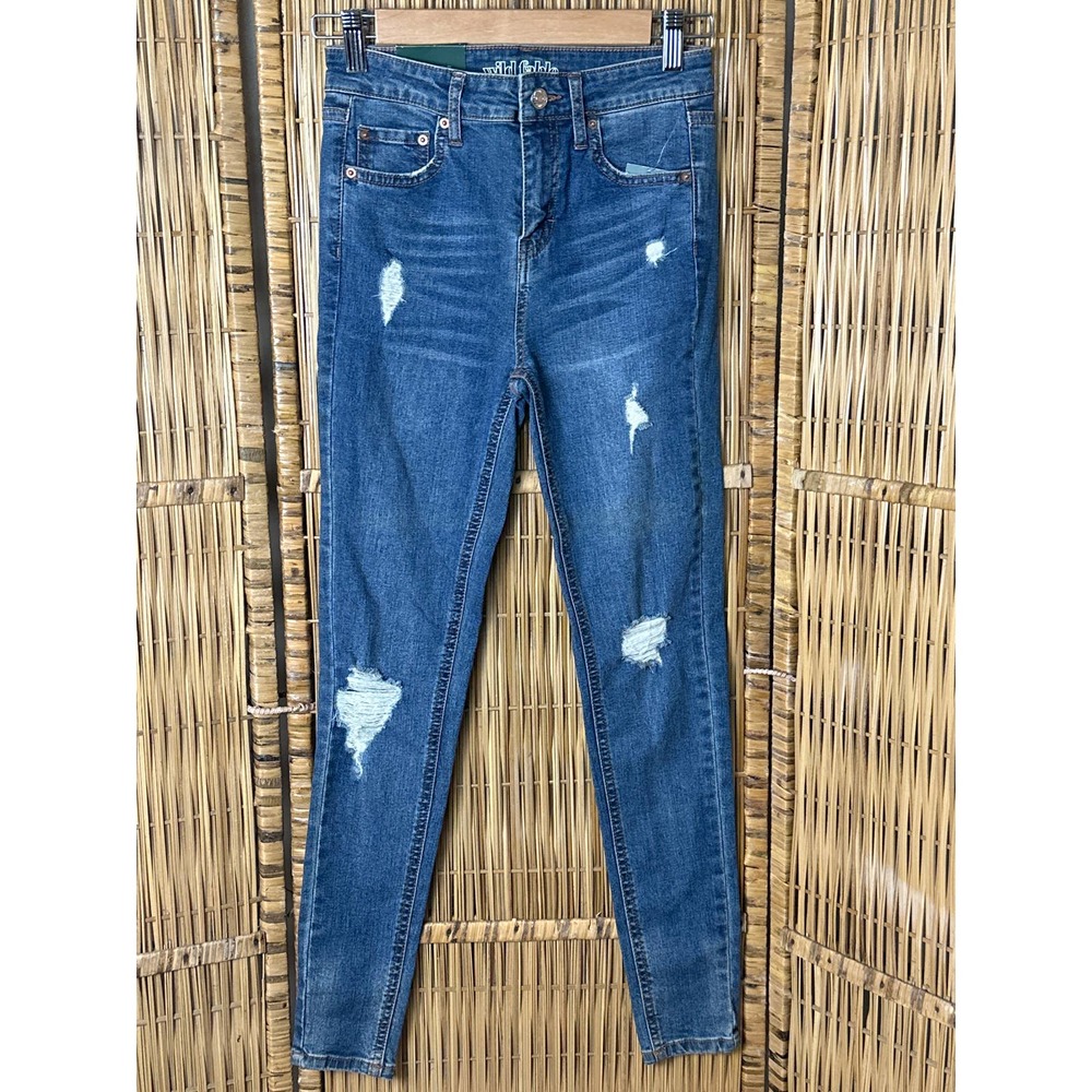 Wild Fable Jeans Women's O Distressed High Rise Skinny New